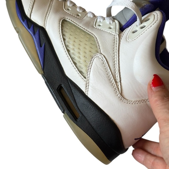 Air Jordan 5 Retro Concord white high top size 7 Y - Picture 3 of 13